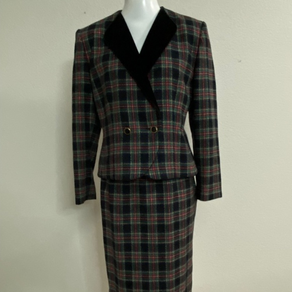 Vintage Pendleton Tartan Plaid Suit